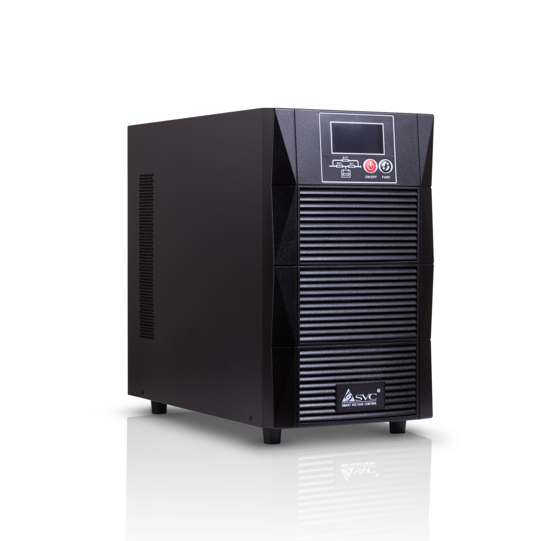 ИБП (UPS) SVC PTS-3KL-LCD 12В/7Ач х 8 Размер 190*374*336 ИБП (UPS) SVC PTS-3KL-LCD 12В/7Ач х 8 Размер 190*374*336